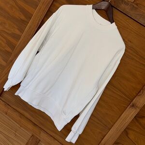 White Crewneck Sweatshirt
